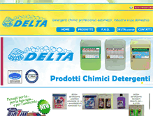 Tablet Screenshot of deltachimica.com